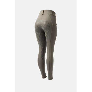 Pantalon d'équitation fond intégral grip Horze Noelle femme Vert olive Pantalon d'équitation fond intégral grip Horze Noelle femme Vert olive