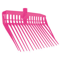 Kopstuk met spaanders EcoFork Kerbl Roze