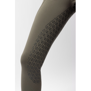 Pantalon d'équitation fond intégral grip Horze Noelle femme Vert olive Pantalon d'équitation fond intégral grip Horze Noelle femme Vert olive