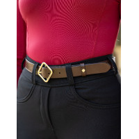 Ceinture en cuir LeMieux Cleo Marron Ceinture en cuir LeMieux Cleo Marron