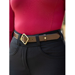 Ceinture en cuir LeMieux Cleo Marron Ceinture en cuir LeMieux Cleo Marron
