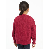 Mini LeMieux Casey Crew Trui Gloed Bordeaux Mini LeMieux Casey Crew Trui Gloed Bordeaux