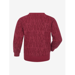 Mini LeMieux Casey Crew Trui Gloed Bordeaux Mini LeMieux Casey Crew Trui Gloed Bordeaux