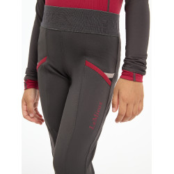 Mini LeMieux rijbroek Asgrauw Bordeaux Mini LeMieux rijbroek Asgrauw Bordeaux