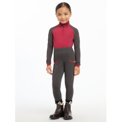 Pantalon d'équitation Mini LeMieux Cinder Bordeaux Pantalon d'équitation Mini LeMieux Cinder Bordeaux