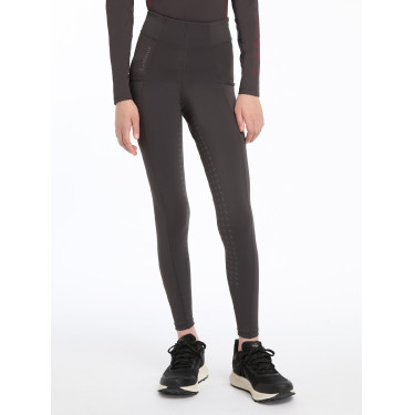 LeMieux Orla Young Rider Legging Asgrauw Bordeaux