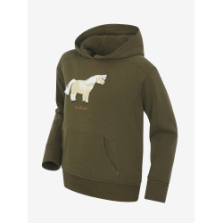 Sweat à capuche Mini LeMieux Romi Alpine Marron