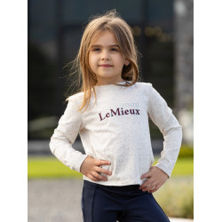 Langarmshirt Mini LeMieux Jessie Ecru / nep Wit