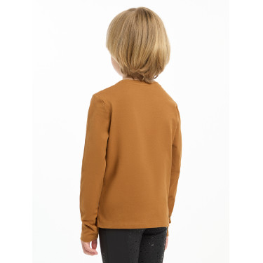 T-shirt à manches longues Mini LeMieux Jessie Ginger Marron