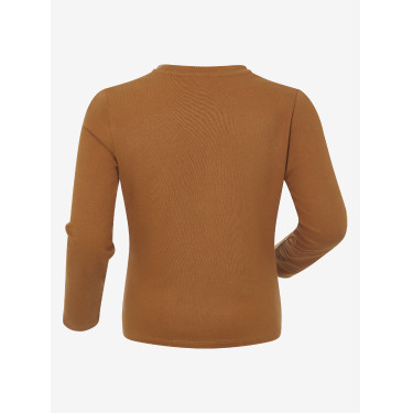 T-shirt à manches longues Mini LeMieux Jessie Ginger Marron