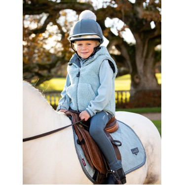 Mouwloos vest Mini LeMieux Elsie Petrol Blauw