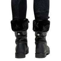 Laarzen Vlaggen & Beker Sarak Zwart Laarzen Vlaggen & Beker Sarak Zwart