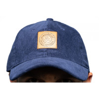Casquette velours Flags & Cup Karasok Marine