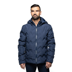 Doudoune Flags & Cup imperméable homme Kulusuk Marine Bleu marine