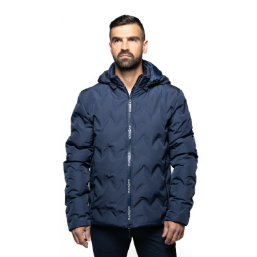 Doudoune Flags & Cup imperméable homme Kulusuk Marine Bleu marine
