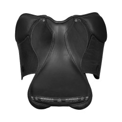 Selle polyvalente Bernini avec panneaux en latex Acavallo Noir