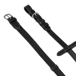 Nylon teugels met leren gespen Acavallo Nylon teugels met leren gespen Acavallo