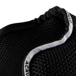 Amortisseur MF DS SW-3DS avec espaceur 3D plat Acavallo Noir