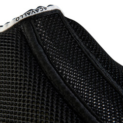 Schokbreker MF DS SW-3DS met platte 3D-spacer Acavallo Zwart