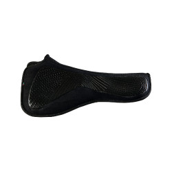 Amortisseur MF DS SW-3DS en suède avec grip en gel plat Acavallo Noir Amortisseur MF DS SW-3DS en suède avec grip en gel plat Acavallo Noir