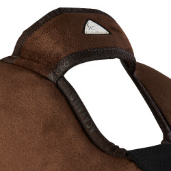 Piuma-FS WFS-FS schokdemper met suède zakken en voorste verhoger Acavallo Bruin / bruin Piuma-FS WFS-FS schokdemper met suède zakken en voorste verhoger Acavallo Bruin / bruin