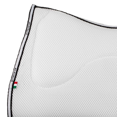 Zadelonderlegger JS CW-3DS van traagschuim 3D spacer Acavallo Zadelonderlegger JS CW-3DS van traagschuim 3D spacer Acavallo
