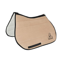 Tapis de selle JS CW-3DS matelassé louvre et bambou Acavallo Sable