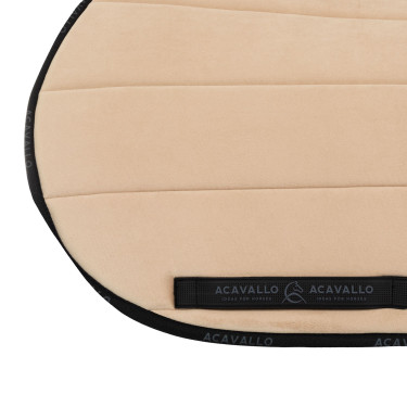 Tapis de selle JS CW-3DS matelassé louvre et bambou Acavallo Tapis de selle JS CW-3DS matelassé louvre et bambou Acavallo