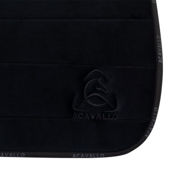 Tapis de selle JS CW-3DS matelassé louvre et bambou Acavallo Tapis de selle JS CW-3DS matelassé louvre et bambou Acavallo