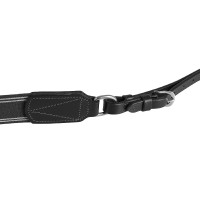 Collier de chasse simple avec bande élastique Acavallo Noir Collier de chasse simple avec bande élastique Acavallo Noir
