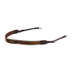 Eenvoudige borsttuig met elastische band Acavallo Donkerbruin Eenvoudige borsttuig met elastische band Acavallo Donkerbruin