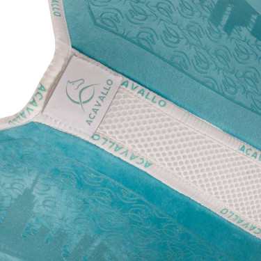 Speciale editie zadeldek JS CW-3DS louvre & bamboe met siliconen grip Acavallo Speciale editie zadeldek JS CW-3DS louvre & bamboe met siliconen grip Acavallo