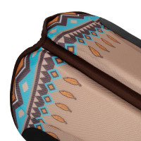 Tapis de selle TTech Barrel nouveau design Burioni Vert indi Multi-couleurs Tapis de selle TTech Barrel nouveau design Burioni Vert indi Multi-couleurs