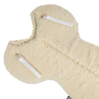 Tapis de dos en laine en forme de T Burioni Tapis de dos en laine en forme de T Burioni