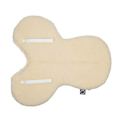 Tapis de dos en laine en forme de T Burioni Tapis de dos en laine en forme de T Burioni