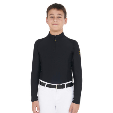 Sous-vêtement de base pour garçons en tissu technique Equestro Sous-vêtement de base pour garçons en tissu technique Equestro