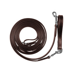 Lederen dressuurtouwen Equestro