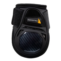Protège-boulets en néoprène avec fermeture velcro Equestro Noir Protège-boulets en néoprène avec fermeture velcro Equestro Noir