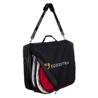 Tas voor zadeldek met logo Equestro Zwart