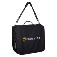 Tas voor zadeldek met logo Equestro Zwart Tas voor zadeldek met logo Equestro Zwart