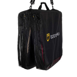 Sac pour tapis de selle avec logo Equestro Noir