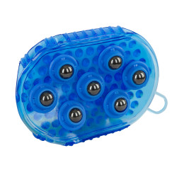 Etrille de massage magnétique Bleu royal