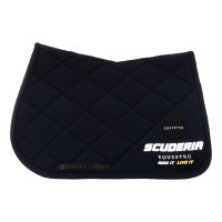 Springzadeldoek Scuderia Equestro van technisch Equestro-stof Zwart Springzadeldoek Scuderia Equestro van technisch Equestro-stof Zwart