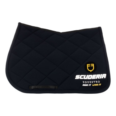 Tapis de selle de saut Scuderia Equestro en tissu technique Equestro Tapis de selle de saut Scuderia Equestro en tissu technique Equestro