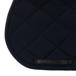 Tapis de selle de saut Scuderia Equestro en tissu technique Equestro Noir Tapis de selle de saut Scuderia Equestro en tissu technique Equestro Noir