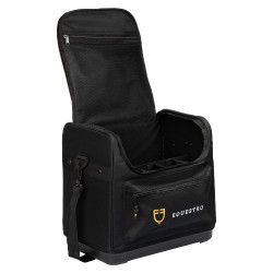 Sac de pansage poche zippée Equestro Noir