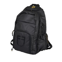Sac à dos technique unisexe multi-poches Equestro Noir Sac à dos technique unisexe multi-poches Equestro Noir