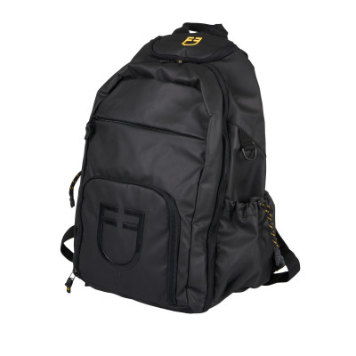 Sac à dos technique unisexe multi-poches Equestro Noir