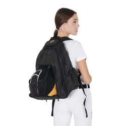 Sac à dos technique unisexe multi-poches Equestro Noir