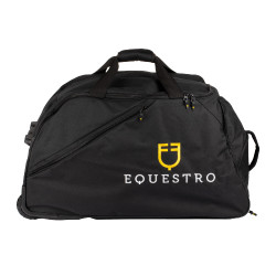 Sac trolley avec logo brodé Equestro Noir Sac trolley avec logo brodé Equestro Noir